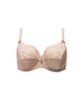 Tulip Lace Push Up Bra Nude