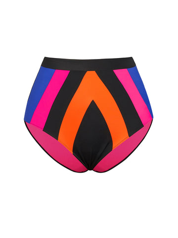 New! - Color Splice Bikini Bottom