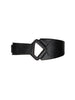 Faux Leather Fold Over Belt