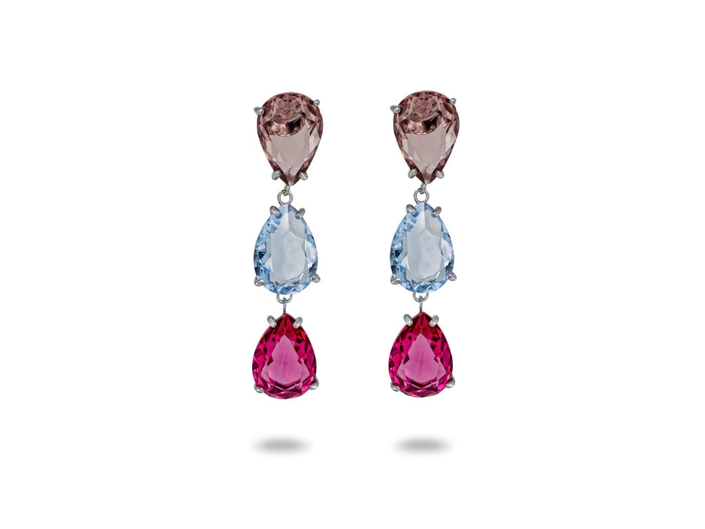 Paradise Crystal Drop Earrings