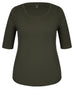 Sweep Neck Top - Avalible In Multiple Colors