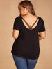 Strappy X-Back Tee