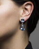 Aquamarine Double Drop Earrings