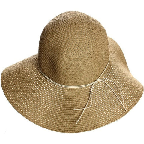Packable Floppy Wide Brim Brown Sun Hat