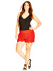 Layered Lace Shorts In Zing