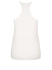 Cut Out Racer Tank In Ivory