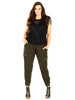 Festival Time Cargo Pants In Olive