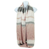 Colorblock Wide Stripe Infinity Scarf - Available In More Colors