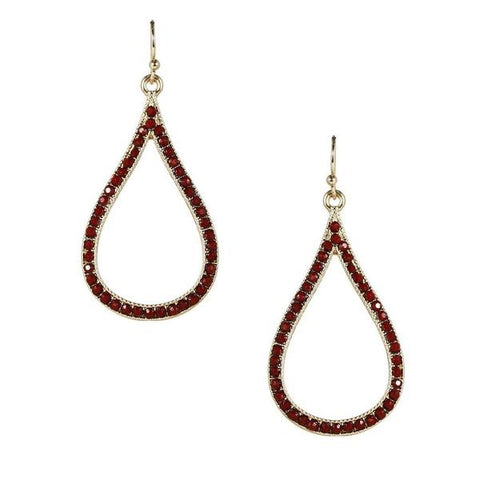 Open Teardrop Earring - Available In More Colors